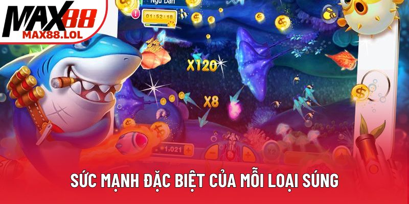 Sức mạnh đặc biệt của mỗi loại súng Sức mạnh đặc biệt của mỗi loại súng